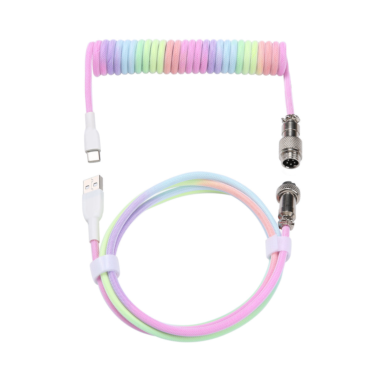 YUNZII Mystery Bundles -Handmade Pastel Aviator Coiled Cable