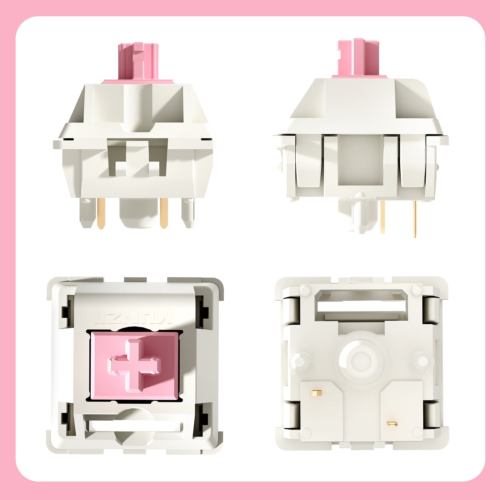 YUNZII Candy Linear 5-Pin Mechanical Switch – YUNZII KEYBOARD