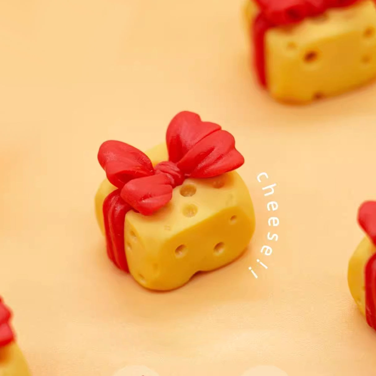 Cheese Yellow Artisan Keycap