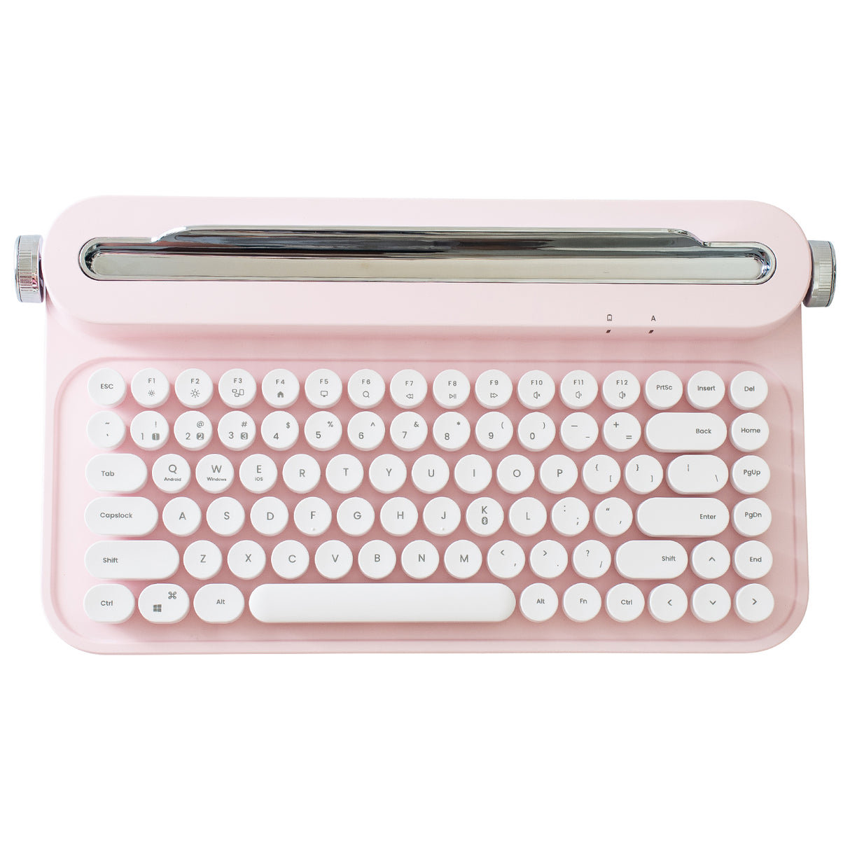 YUNZII ACTTO B305 Wireless Keyboard - Baby Pink