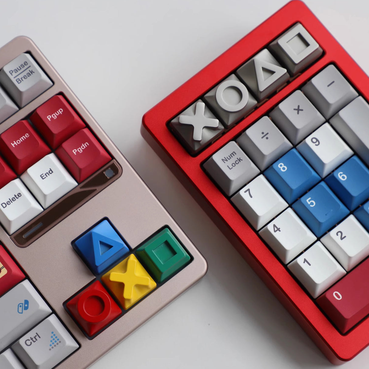 YUNZII Geometric Zinc Artisan Keycap