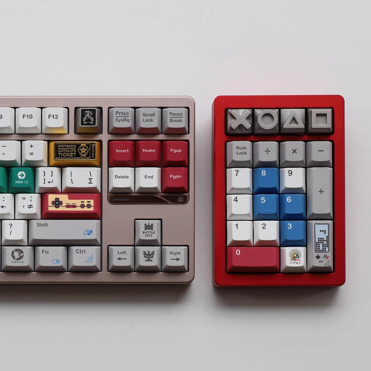 YUNZII Geometric Zinc Artisan Keycap