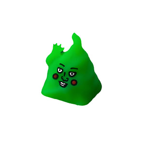Green Face Artisan Keycap