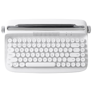YUNZII ACTTO B303 Wireless Keyboard - Snow White