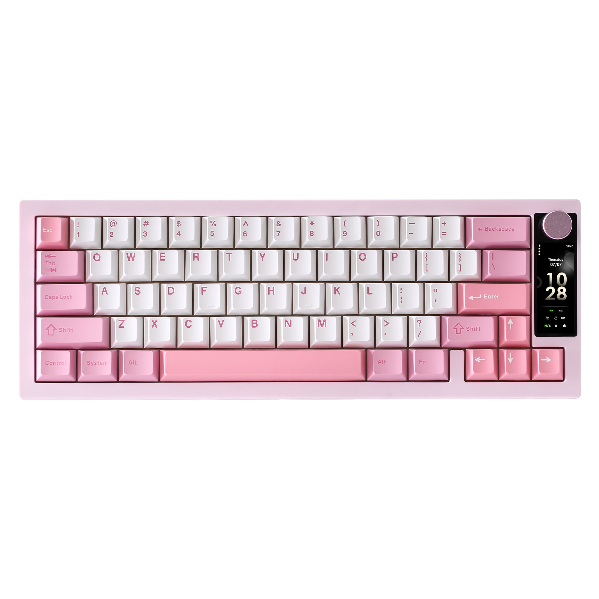 YUNZII IF68 QMK/VIA Wireless Mechanical Keyboard – YUNZII KEYBOARD