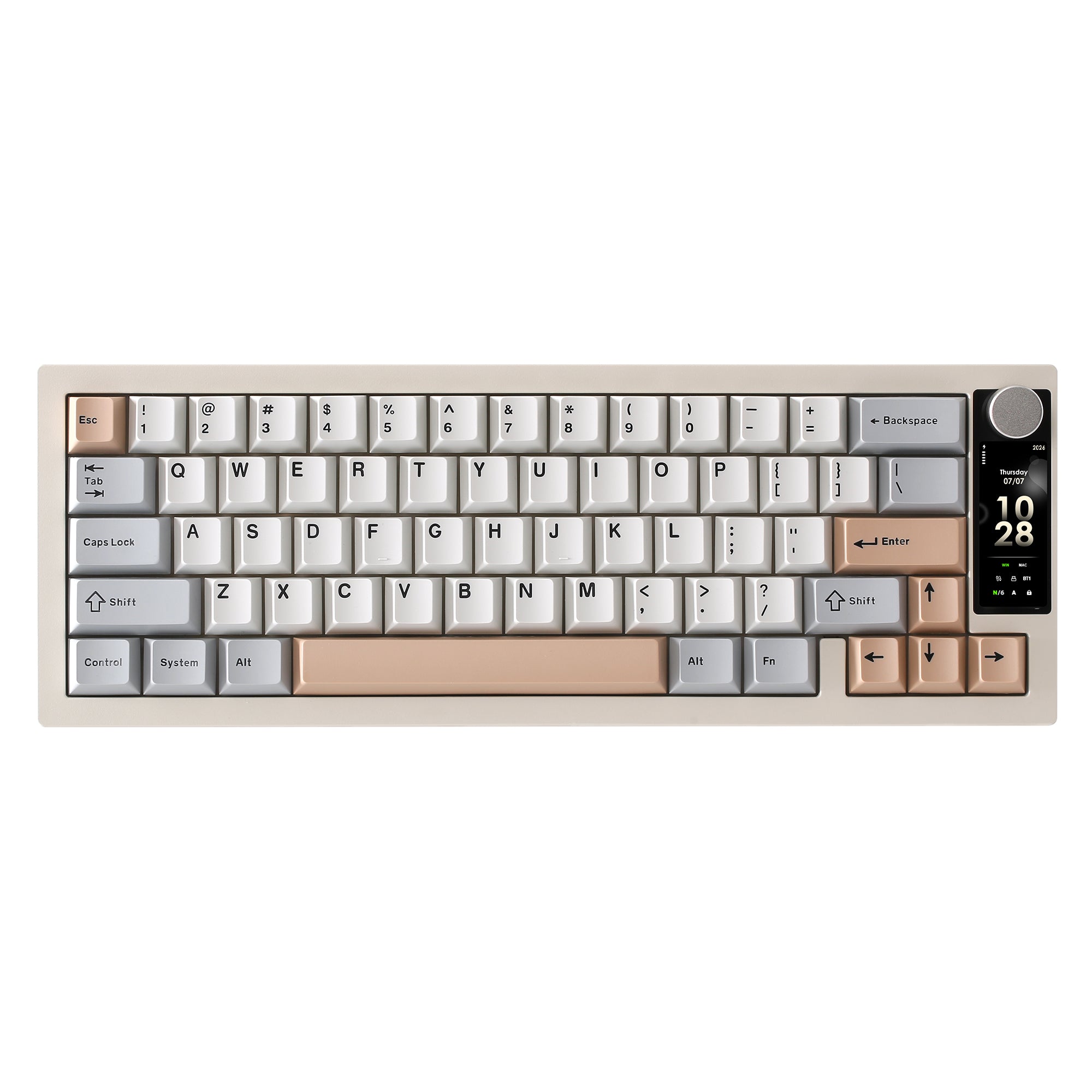 YUNZII IF68 QMK/VIA Wireless Mechanical Keyboard – YUNZII KEYBOARD