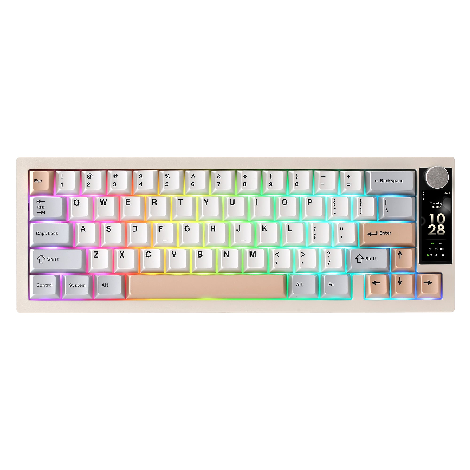 YUNZII IF68 QMK/VIA Wireless Mechanical Keyboard – YUNZII KEYBOARD