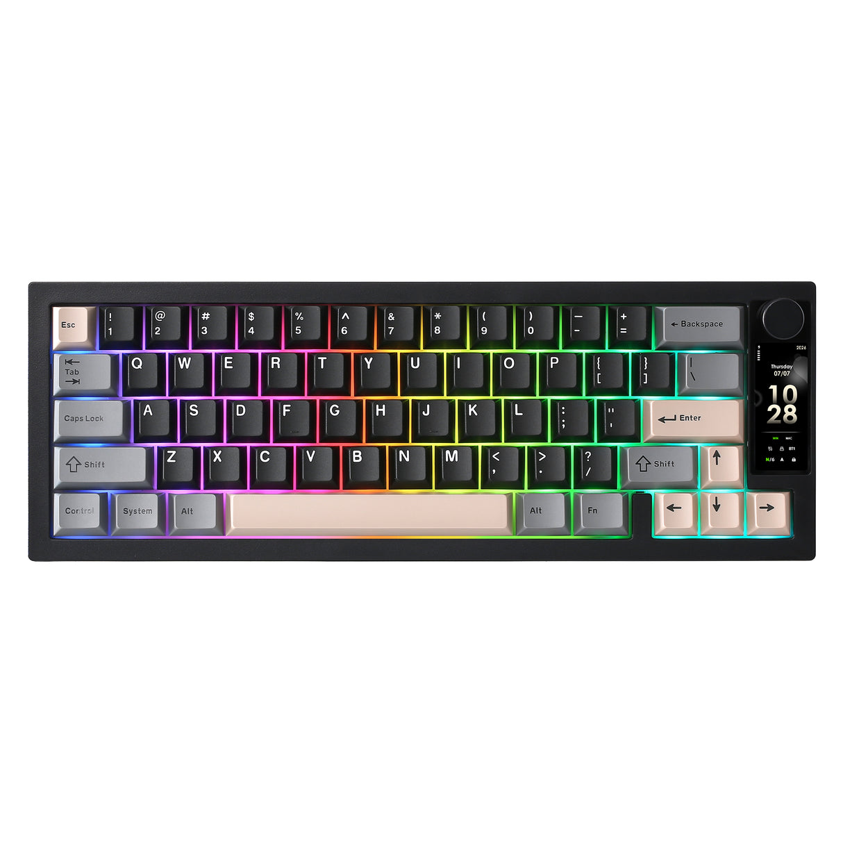 YUNZII IF68 QMK/VIA Wireless Mechanical Keyboard