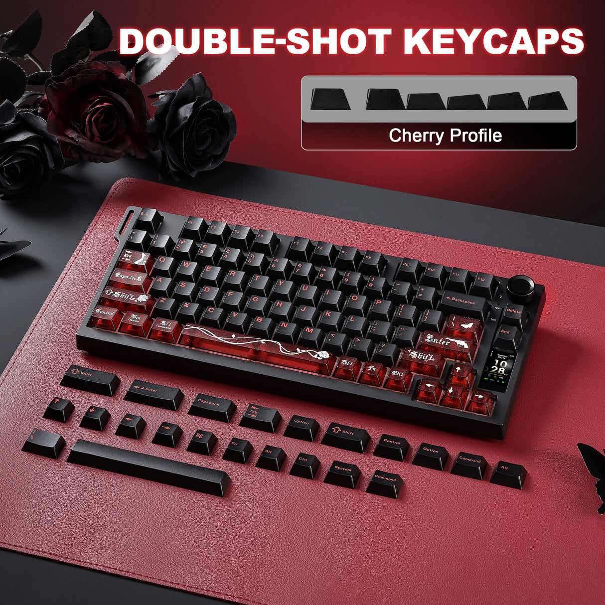 YUNZII IF75 QMK/VIA Wireless Mechanical Gaming Keyboard
