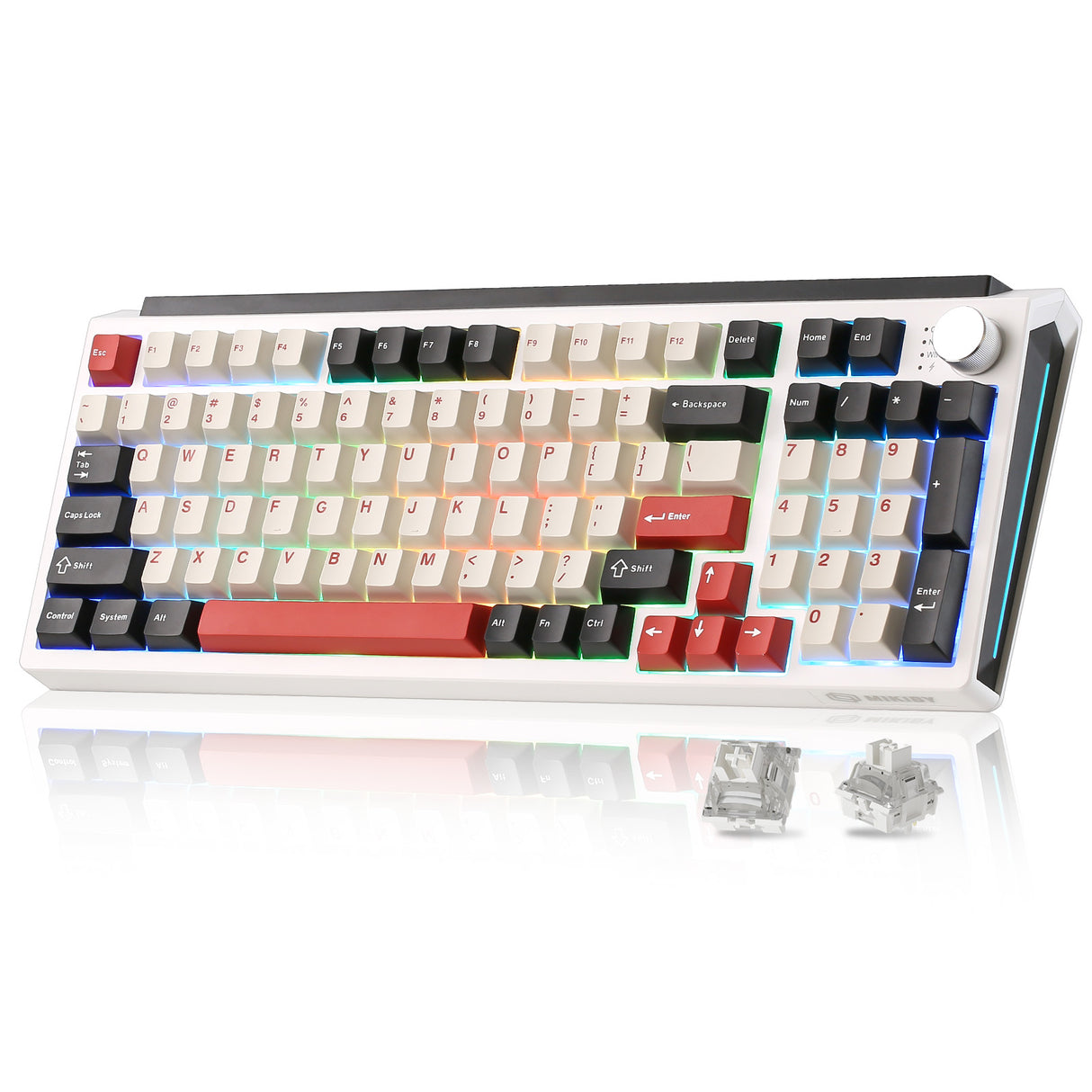 MIKIBY K98 Full-Size Wireless Mechanical Keyboard