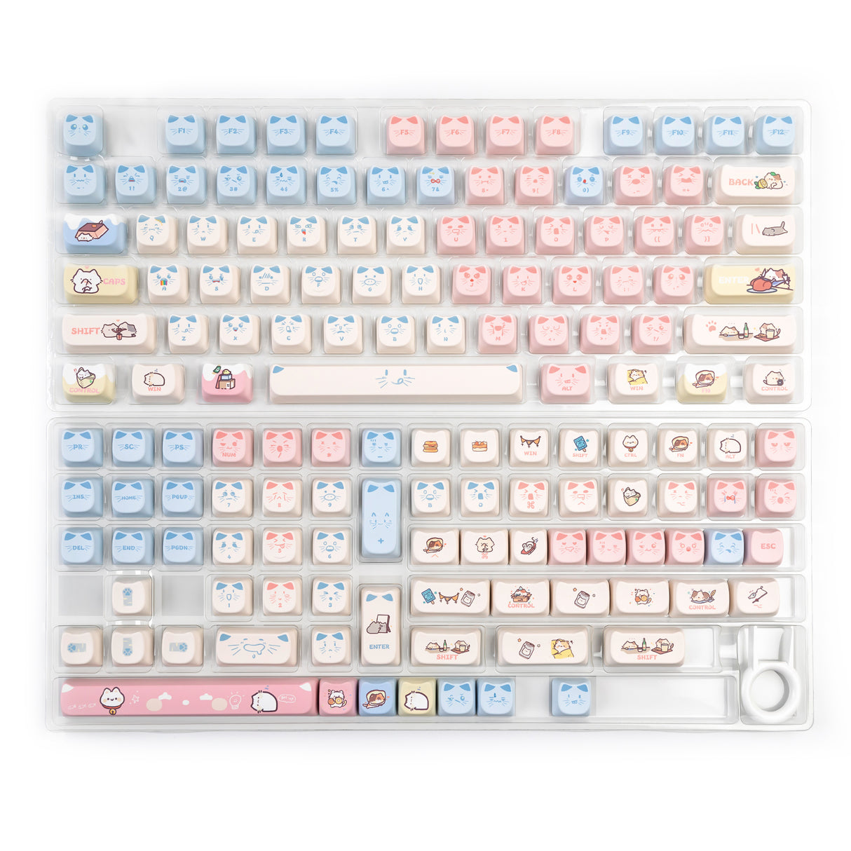 YUNZII Kitten MAO Profile Keycap Set