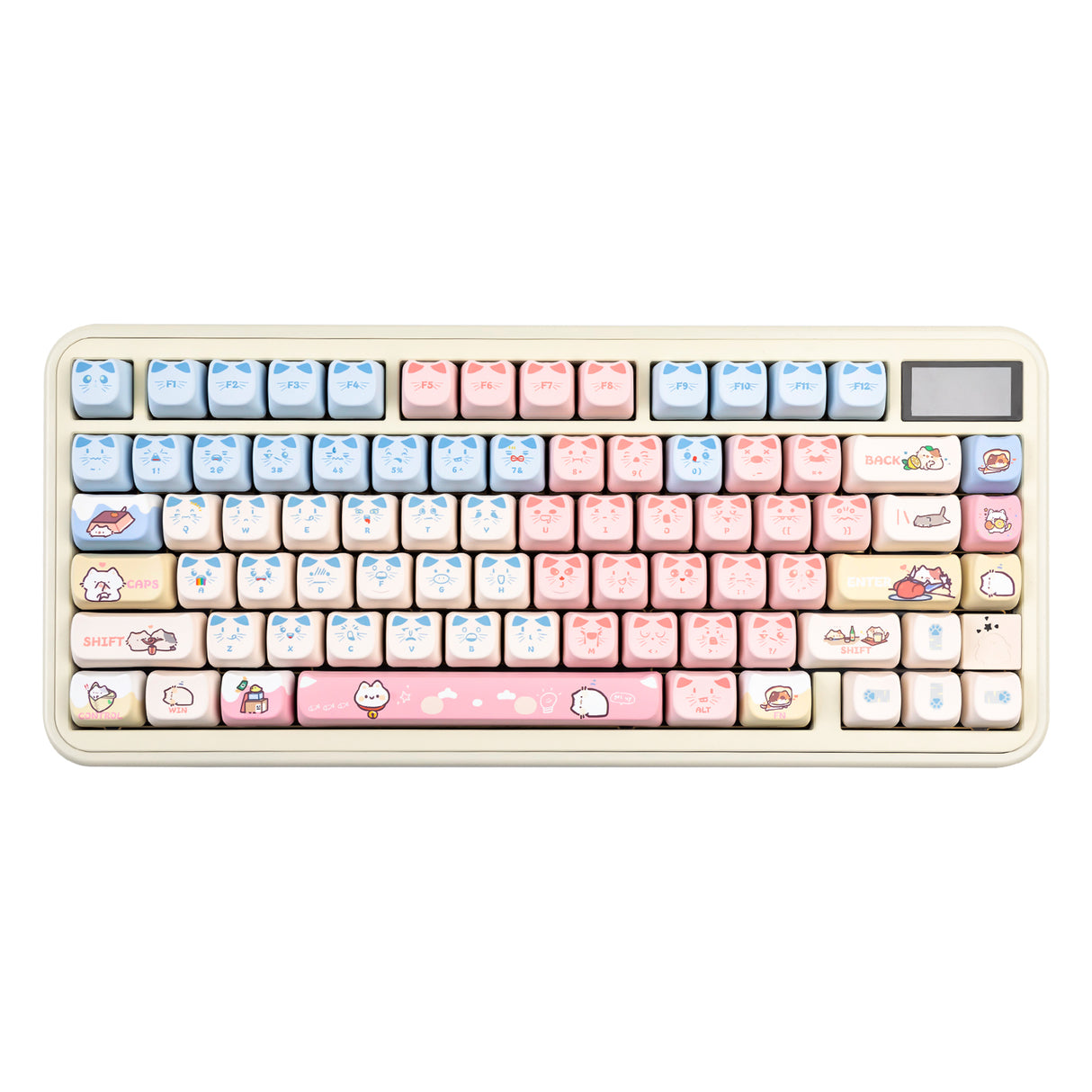 YUNZII Kitten MAO Profile Keycap Set