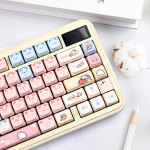 YUNZII Kitten MAO Profile Keycap Set