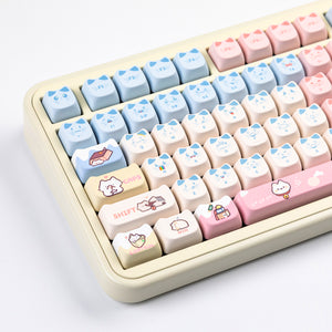 YUNZII Kitten MAO Profile Keycap Set