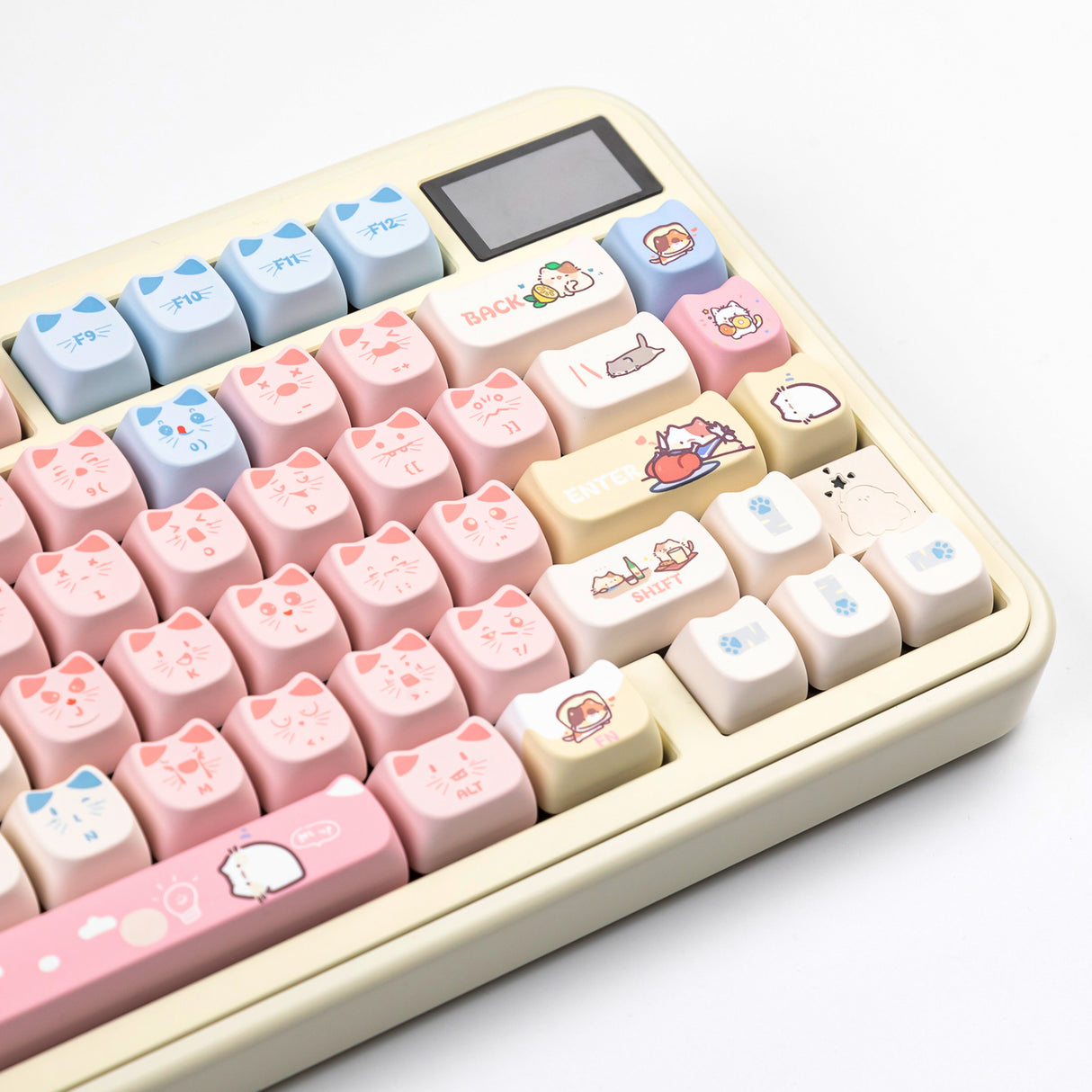 YUNZII Kitten MAO Profile Keycap Set