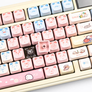 YUNZII Kitten MAO Profile Keycap Set