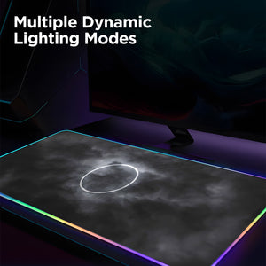 YUNZII LED Gaming Mouse Pad Desk Mat