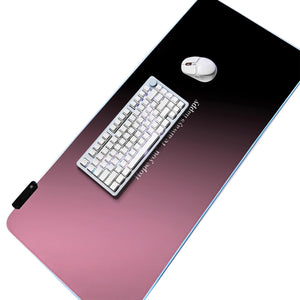 YUNZII LED Gaming Mouse Pad Desk Mat