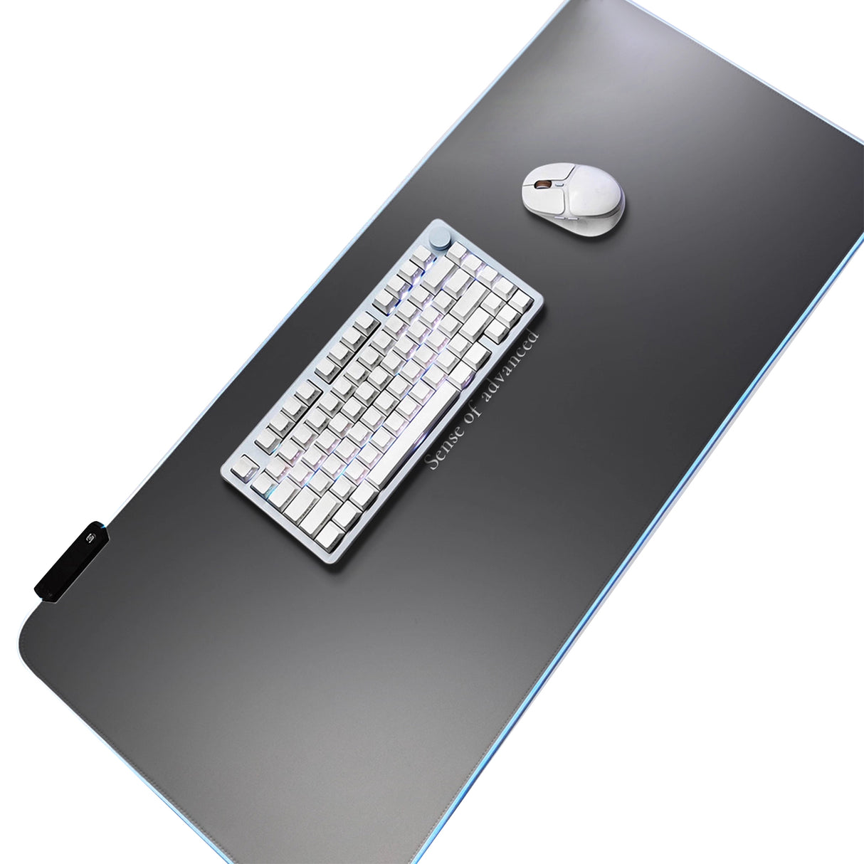 YUNZII LED Gaming Mouse Pad Desk Mat