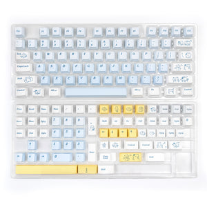YUNZII Line Cat Cherry Profile Keycap Set