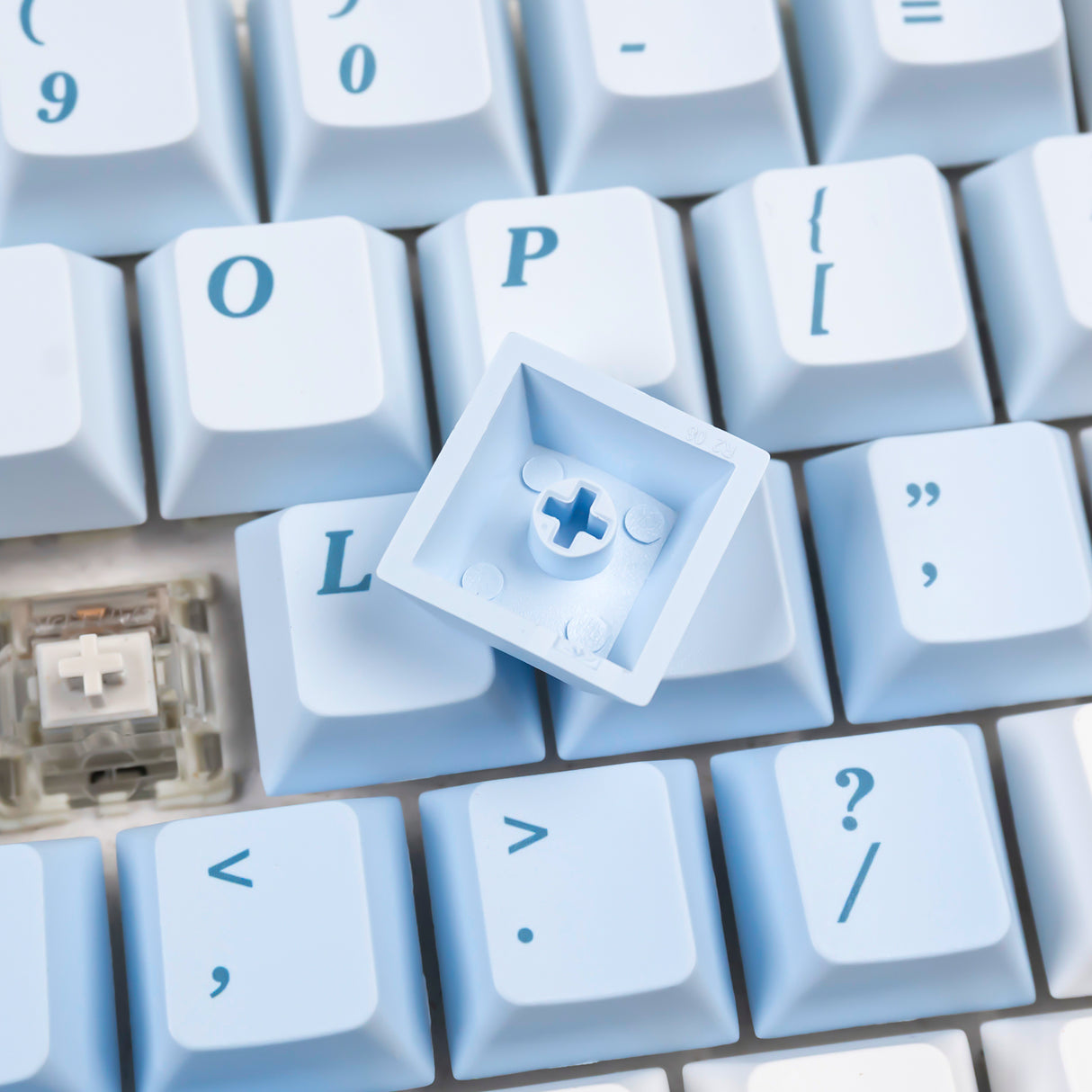 YUNZII Line Cat Cherry Profile Keycap Set