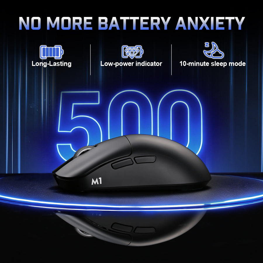 YUNZII M1 Lightweight Tri-Mode Wireless Custom Mouse – YUNZII KEYBOARD