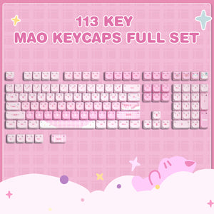 YUNZII Cat MAO Profile Keycap Set