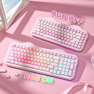 YUNZII Cat MAO Profile Keycap Set