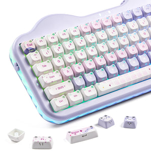 YUNZII Cat MAO Profile Keycap Set