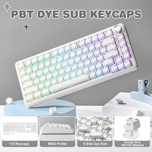 YUNZII Cat MAO Profile Keycap Set