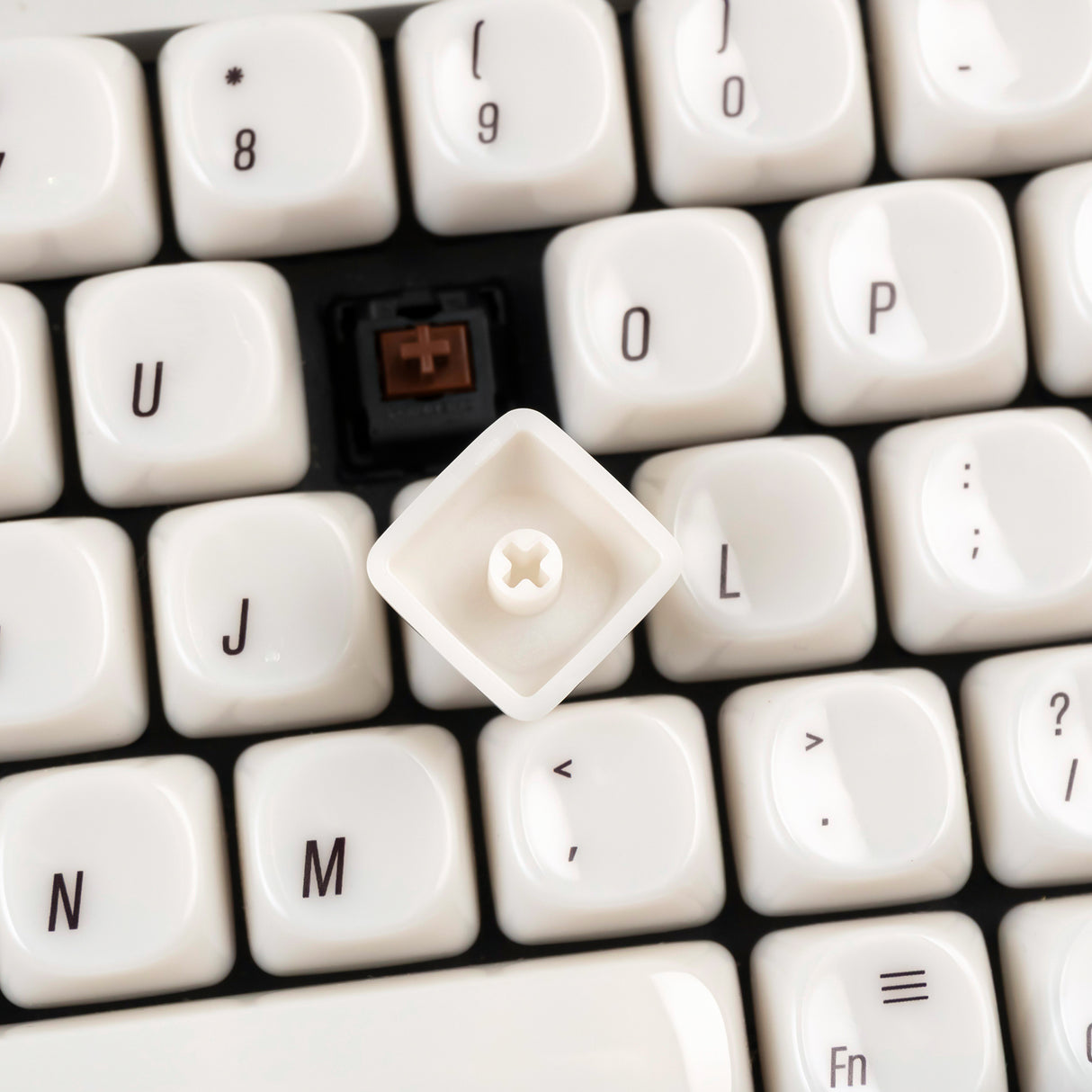 YUNZII Minimalism Ceramic Style MOA Profile Keycap Set