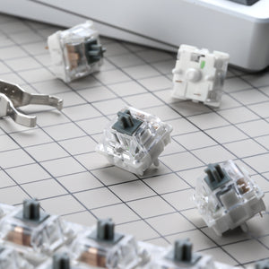 YUNZII Onyx Gray Tactile Clicky Mechanical Switch