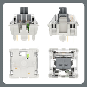 YUNZII Onyx Gray Tactile Clicky Mechanical Switch
