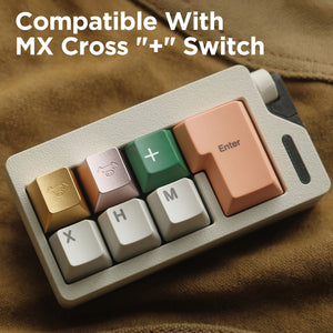 YUNZII Piggy Aluminum Artisan Keycap