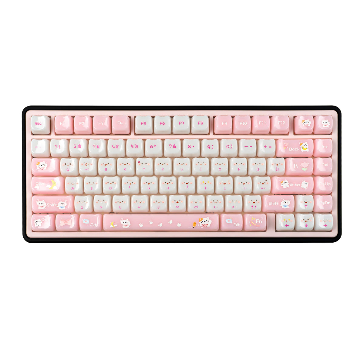 YUNZII Kitten Diary MAO Profile Keycap Set