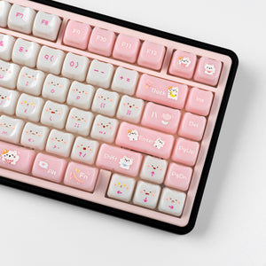 YUNZII Kitten Diary MAO Profile Keycap Set