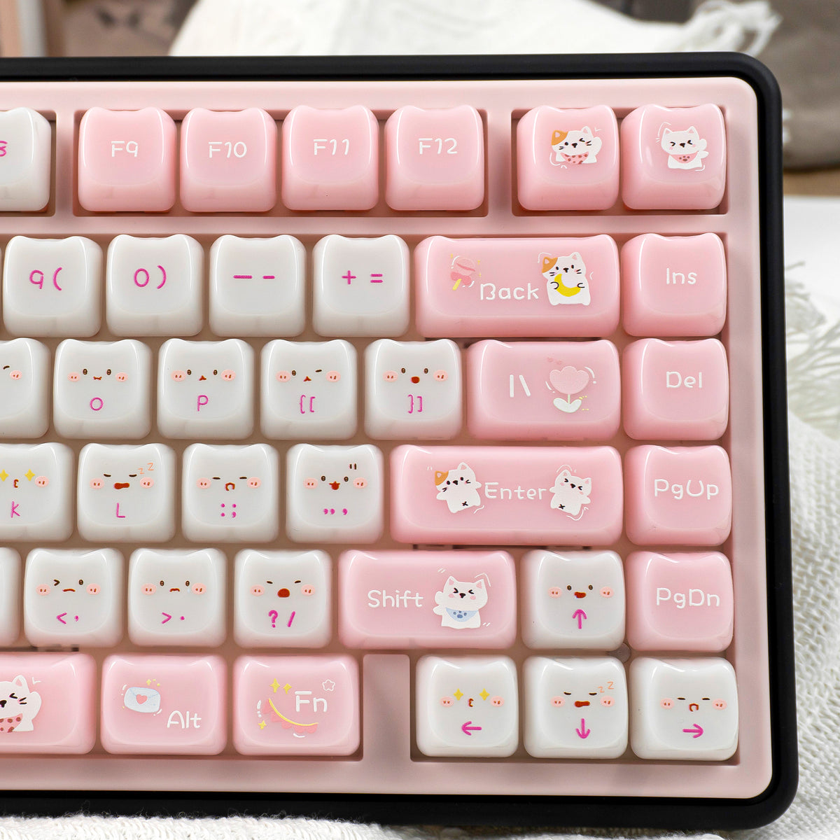 YUNZII Kitten Diary MAO Profile Keycap Set