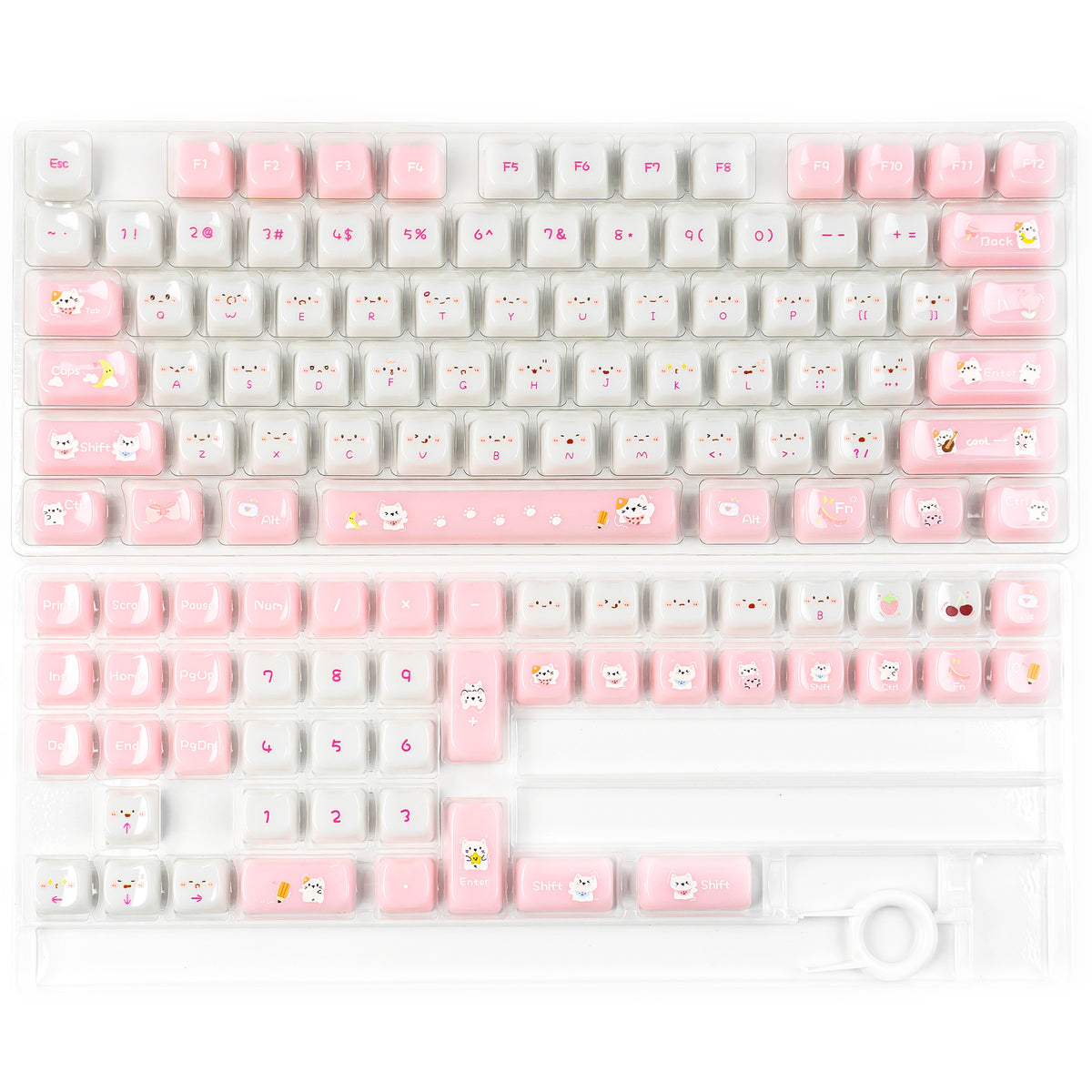 YUNZII Kitten Diary MAO Profile Keycap Set