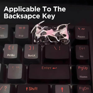 YUNZII Prick Hollow Handmade Artisan Keycap - 2U