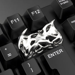 YUNZII Prick Hollow Handmade Artisan Keycap - 2U