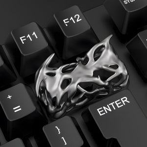 YUNZII Prick Hollow Handmade Artisan Keycap - 2U