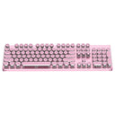 YUNZII QL108 Full-Size Wired Typewriter Style Custom Mechanical Keyboard