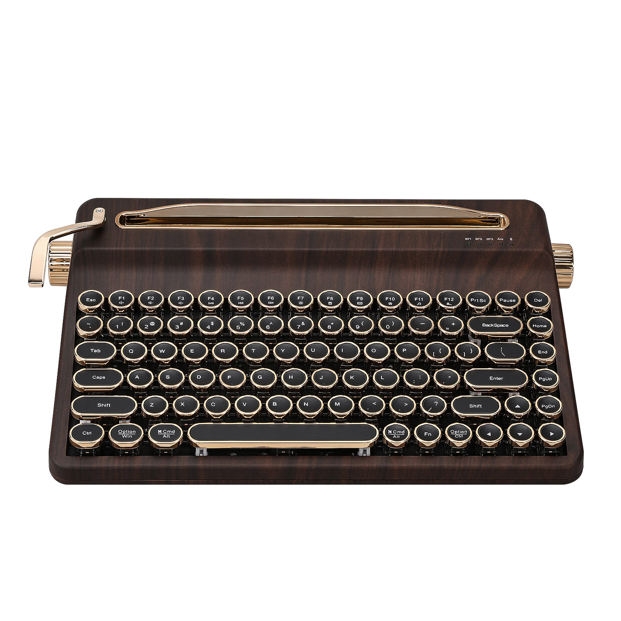 PRE-ORDER YUNZII QL75 Vintage Retro Typewriter QMK/VIA Mechanical Keyboard