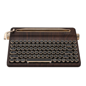 PRE-ORDER YUNZII QL75 Vintage Retro Typewriter QMK/VIA Mechanical Keyboard