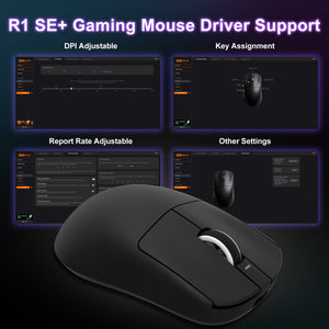 VXE R1 SE+ Tri-Mode Wireless Gaming Mouse