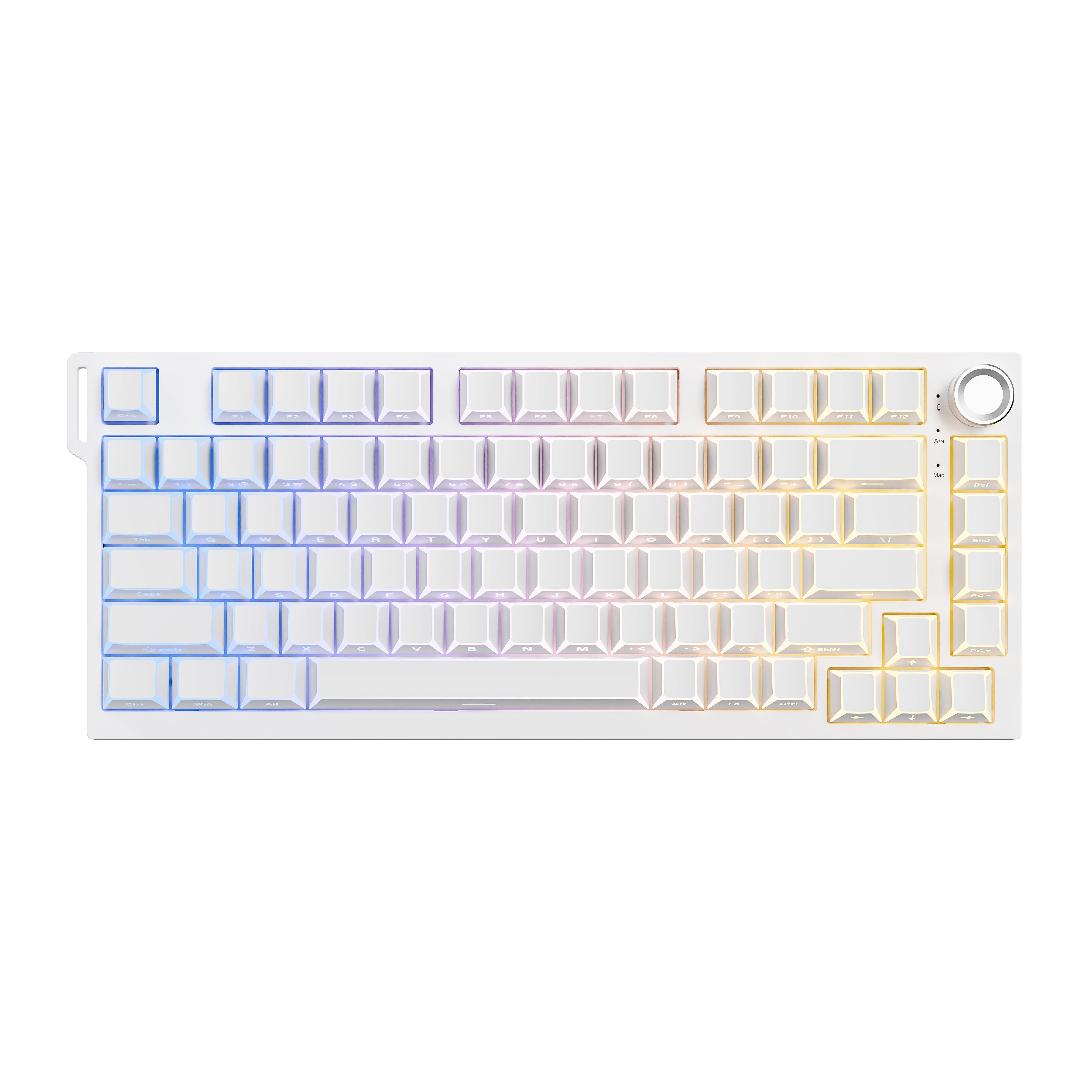 YUNZII RT75 キーボード 本体 YUNZII RT75 Wireless Rapid Trigger Magnetic Gaming Keyboard