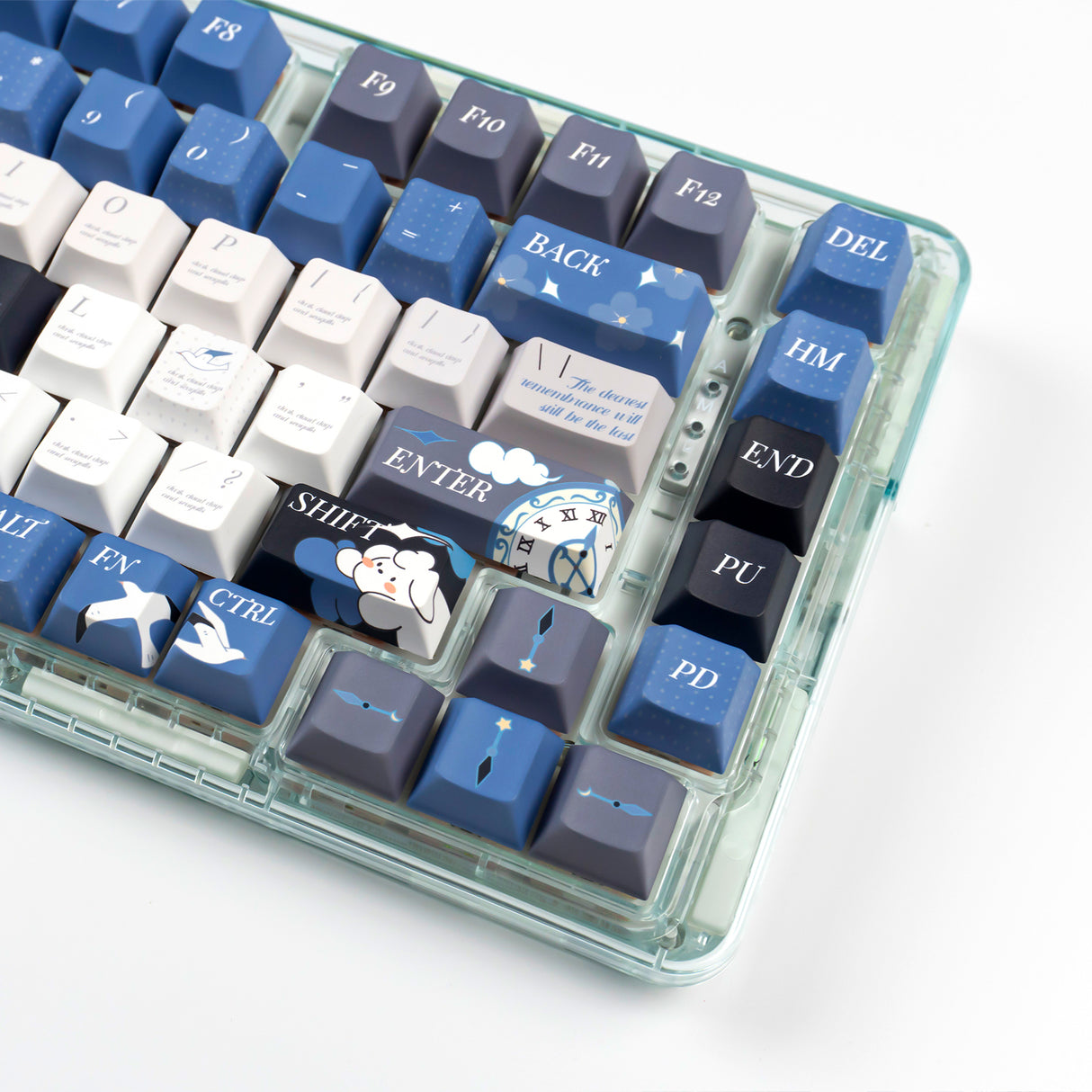 YUNZII Seagull Cherry Profile Keycap Set