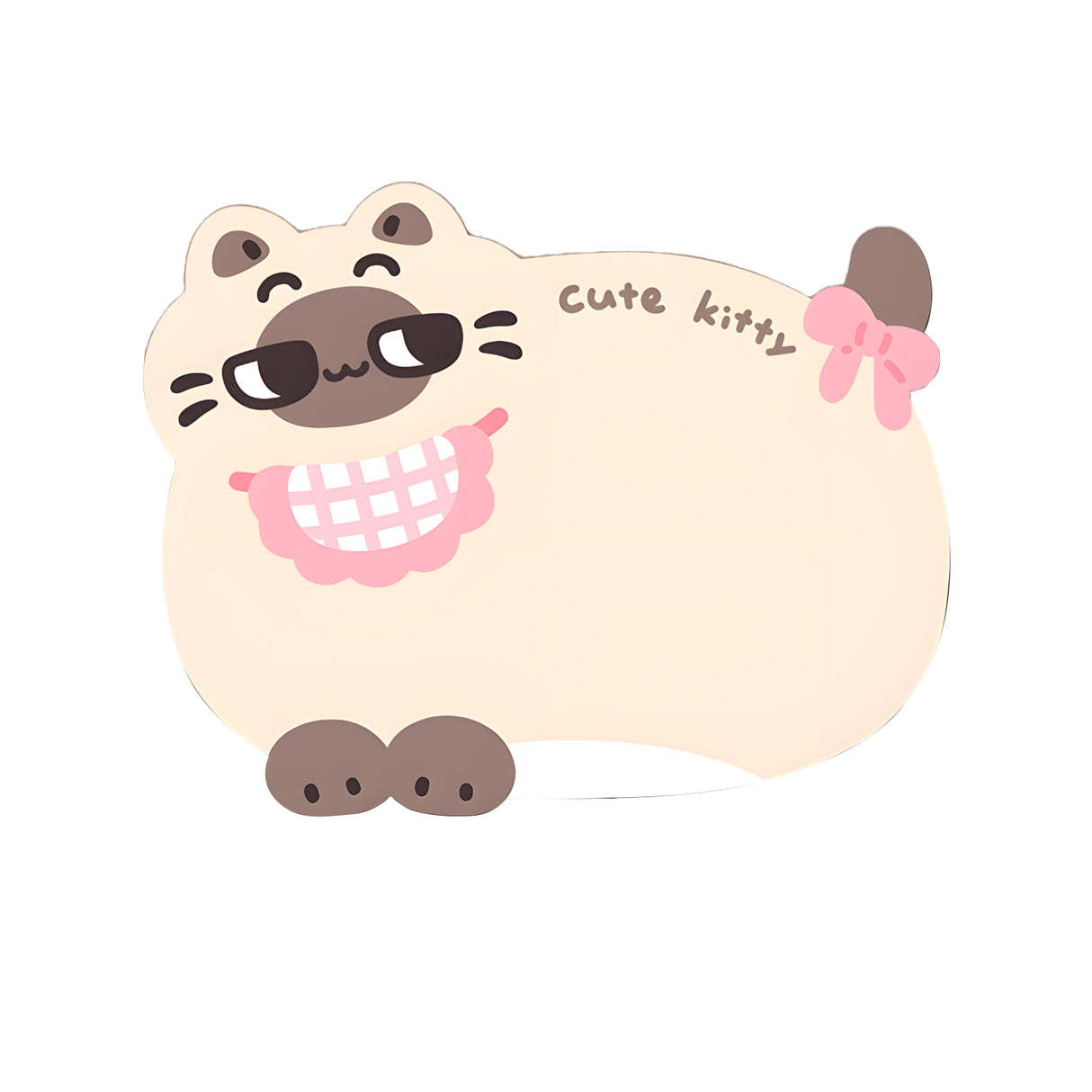 YUNZII Siamese Desk Mat Palm Rest Mouse Pad