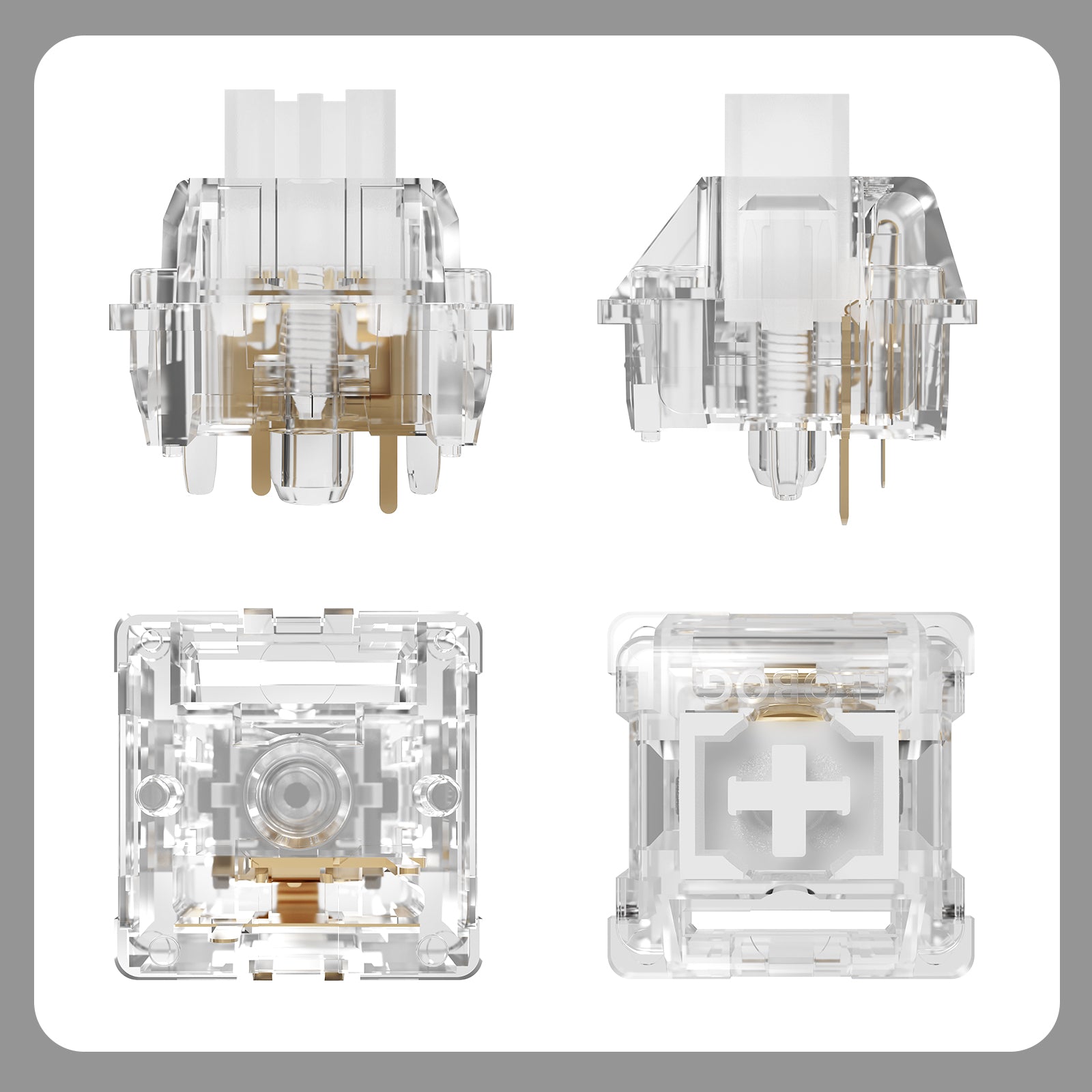 YUNZII Snow Linear 5-Pin Mechanical Switch – YUNZII KEYBOARD