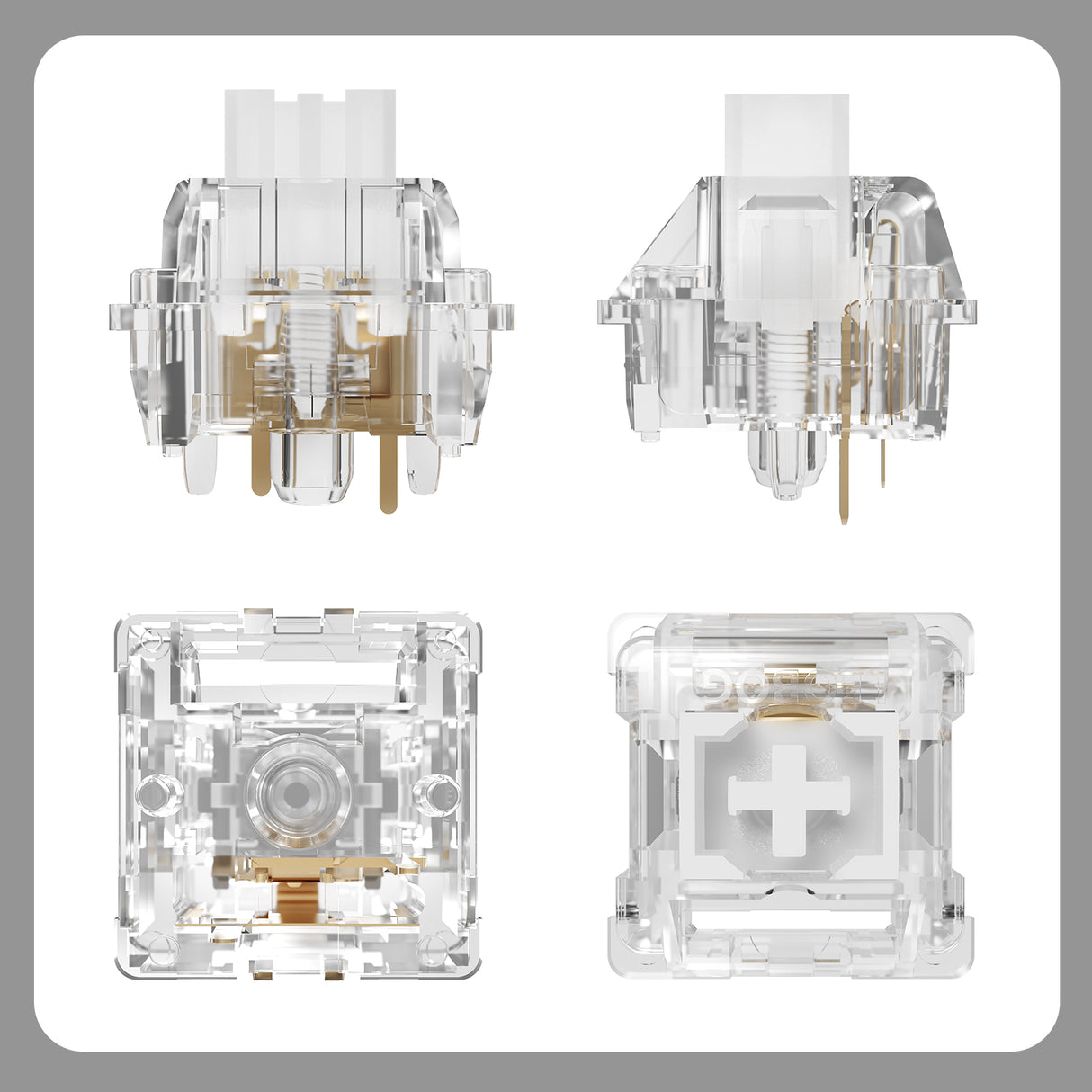 YUNZII Snow Linear 5-Pin Mechanical Switch